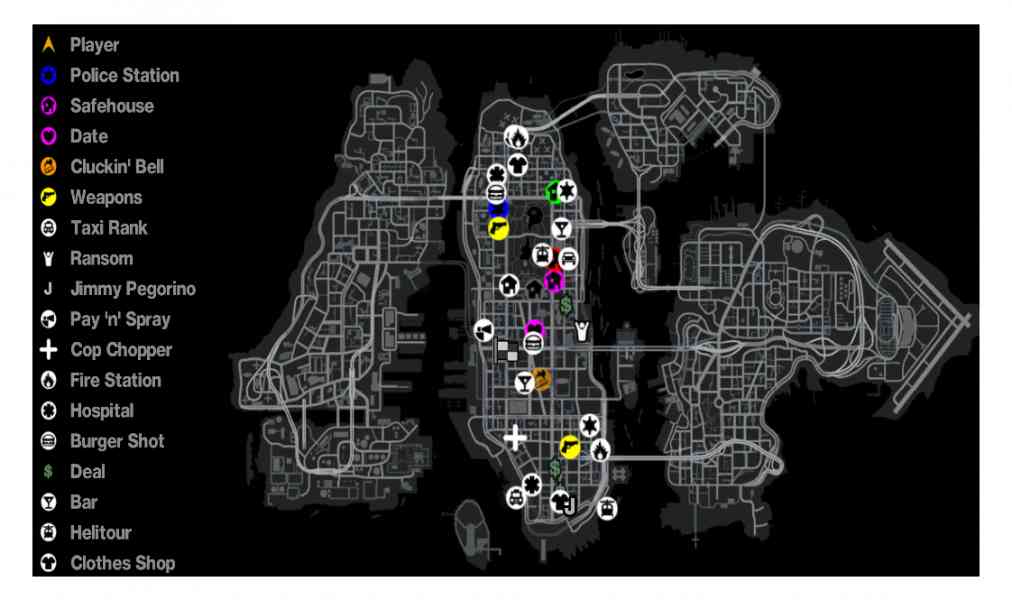 gta 4 map full